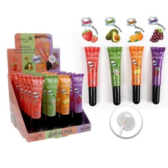 SIMPLY BELLA - Moisture Lipgloss, 2 DZ - Picture 1 of 2